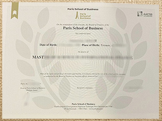 Paris School of Business degree