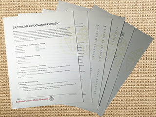 Radboud Universiteit transcript