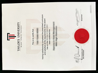 Taylor's University degree