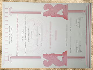 Università degli Studi Guglielmo Marconi diploma