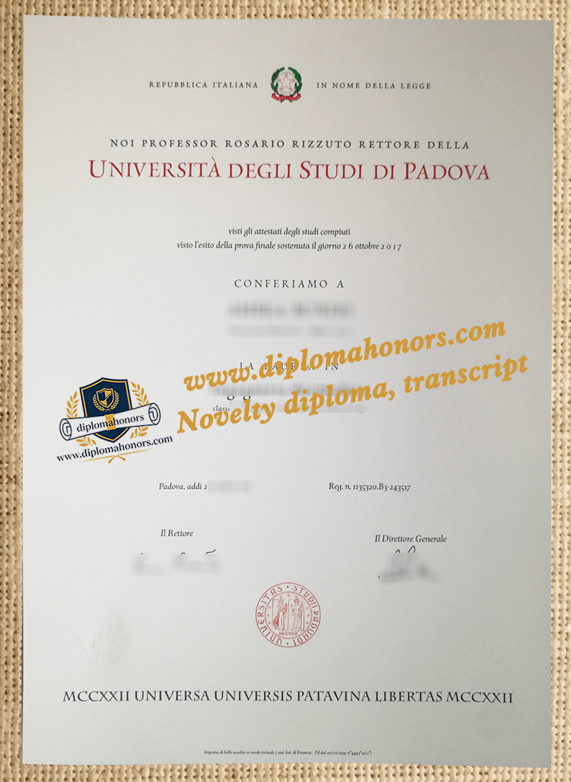 Università degli Studi di Padova degree