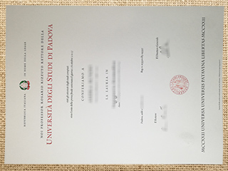 Università degli Studi di Padova diploma