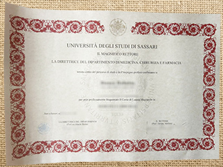 Università degli Studi di Sassari diploma