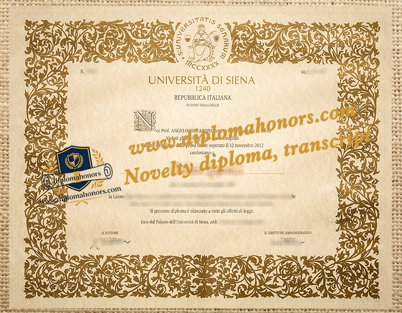 Università degli Studi di Siena degree