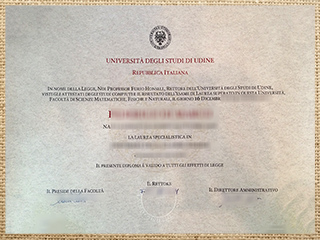 Università degli Studi di Udine diploma