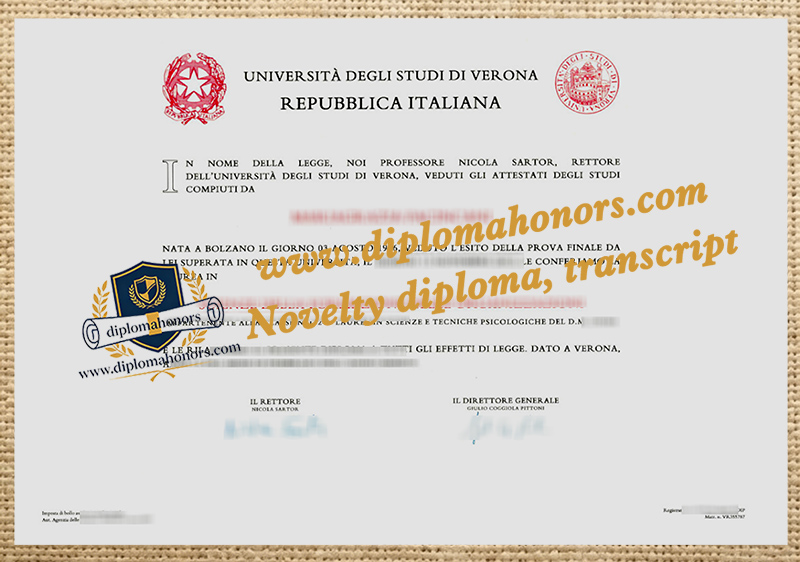 Università degli Studi di Verona degree