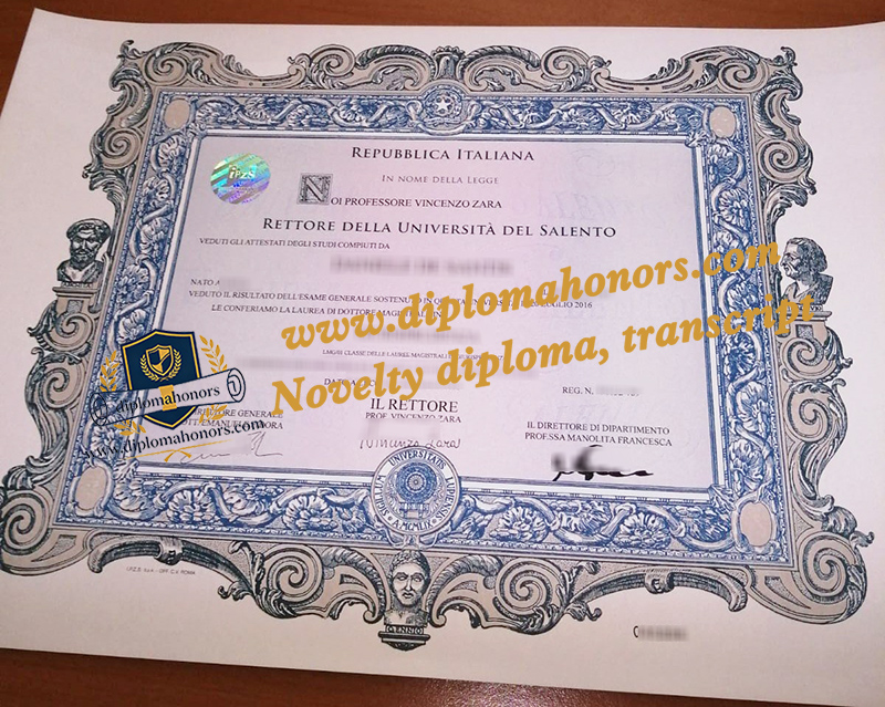 Università del Salento degree