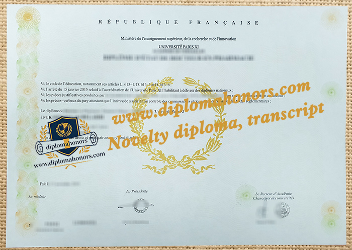 Université Paris-XI diploma