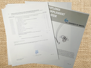 University of Twente transcript