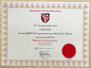 Universiti Putra Malaysia degree