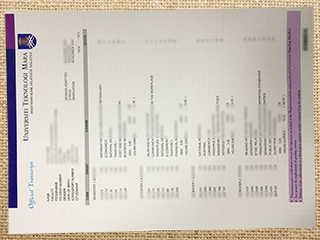 UiTM transcript