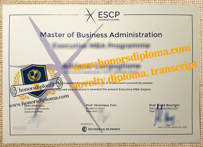 ESCP Business School diploma