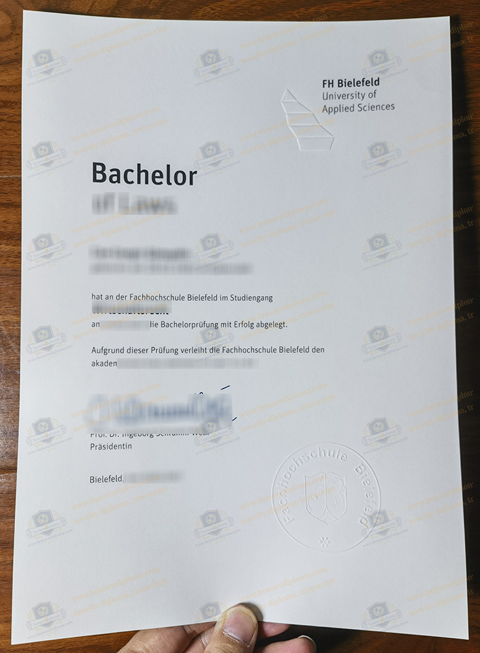 Fachhochschule Bielefeld diploma