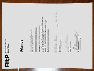 Fachhochschule Potsdam degree