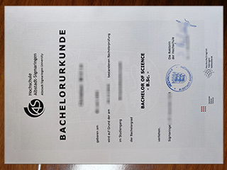 Hochschule Albstadt-Sigmaringen degree