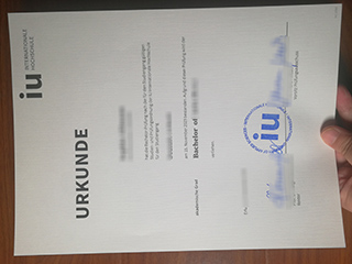 IU Internationale Hochschule degree