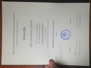 Universität Bonn degree