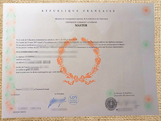 Université Clermont-Auvergne degree