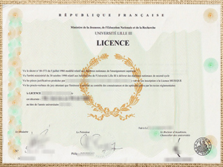 Université Lille-III degree