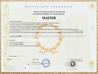 Université Bordeaux-IV diploma