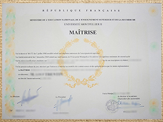 Université Montpellier-II degree