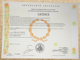 Université Paris-Nanterre diploma