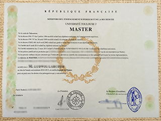 Université Toulouse 2 diploma