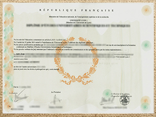 Université Claude Bernard Lyon 1 degree