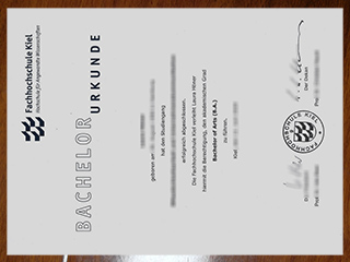 Fachhochschule Kiel degree