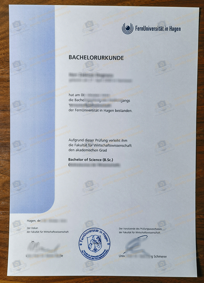 FernUniversität in Hagen diploma