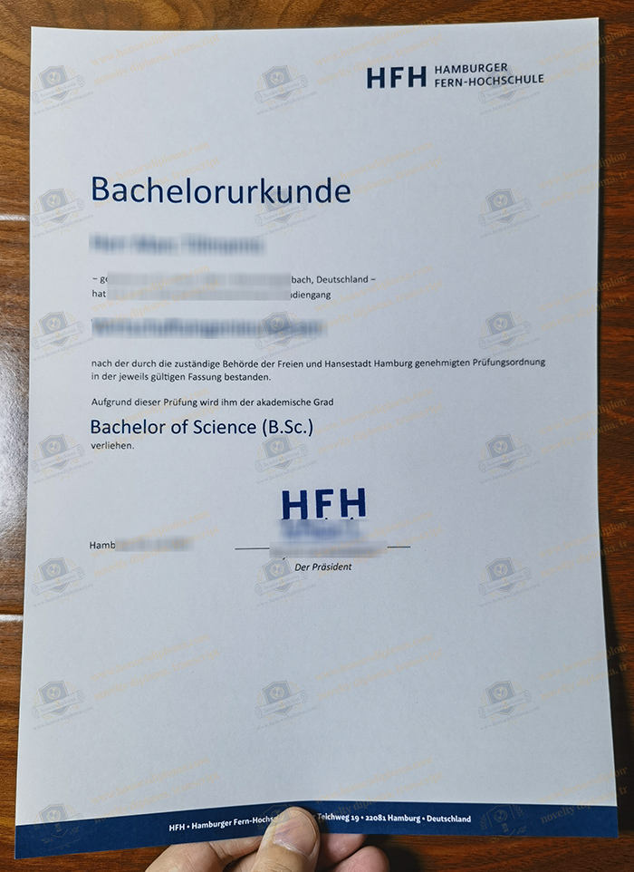 Hamburger Fern-Hochschule diploma