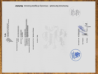 Hochschule Darmstadt degree