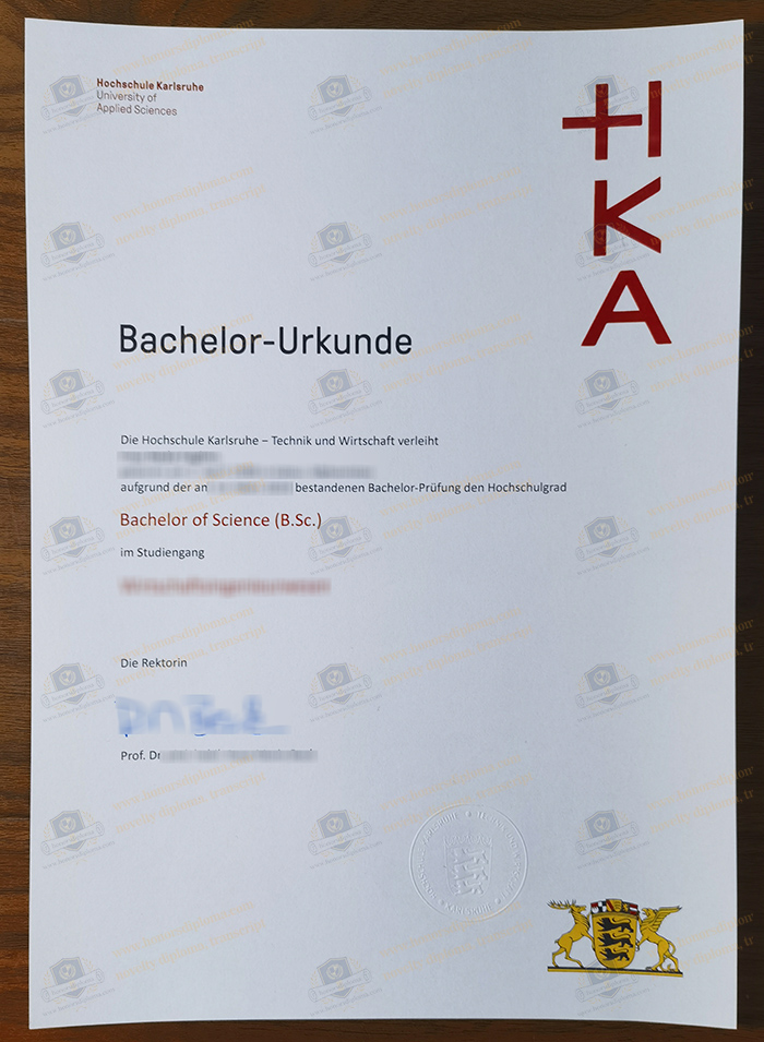 Hochschule Karlsruhe diploma