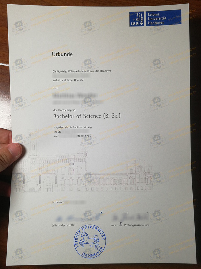 Leibniz Universität Hannover diploma