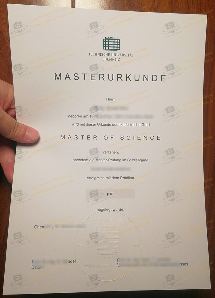 TU Chemnitz diploma