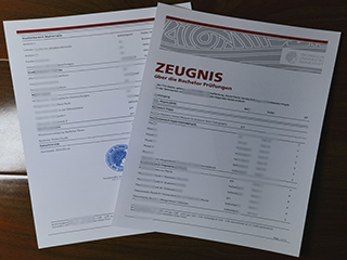 TU Darmstadt zeugnis