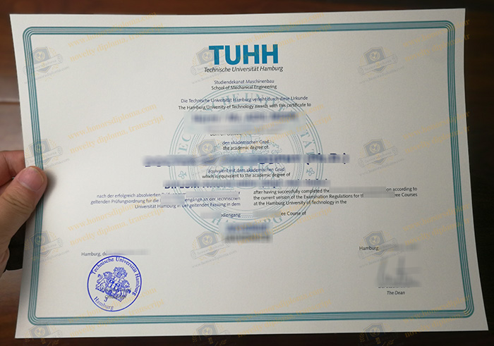 Technische Universität Hamburg diploma
