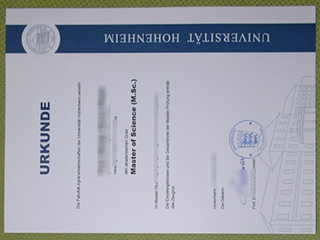 Universität Hohenheim degree