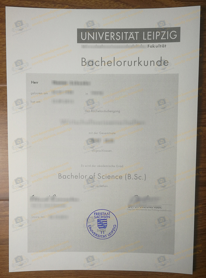 Universität Leipzig diploma